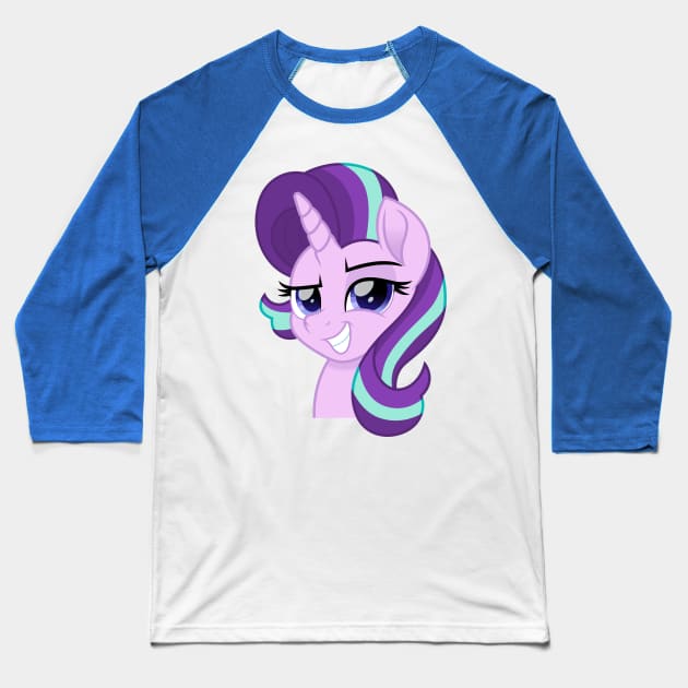 smug Starlight Glimmer Baseball T-Shirt by CloudyGlow